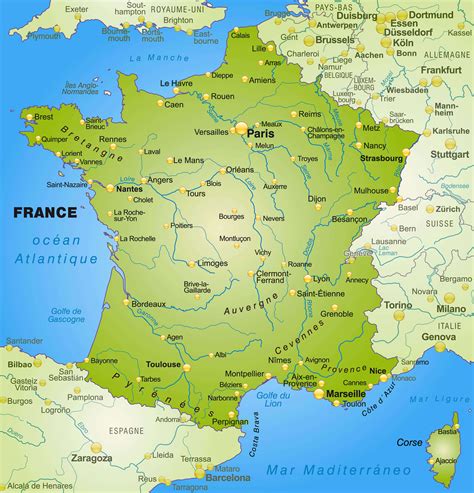 Fransa haritası